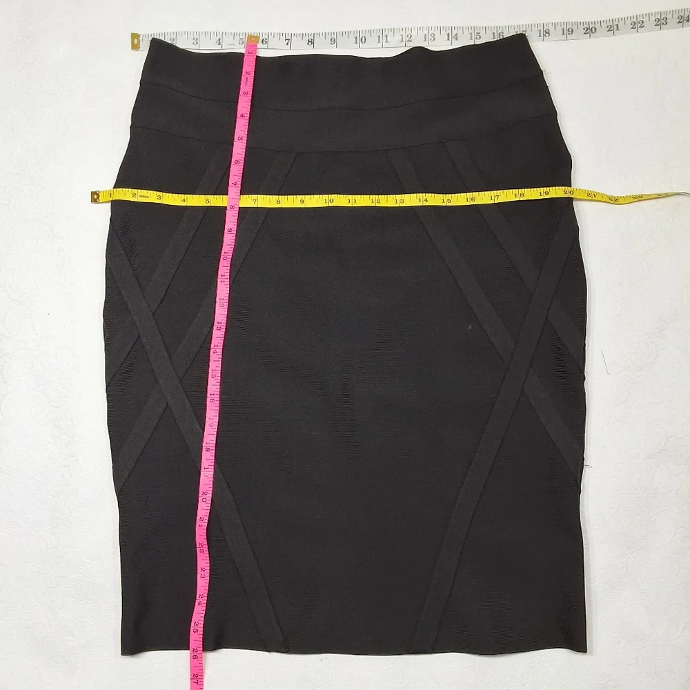 Haute Monde Black Pencil Skirt Plus Size 2XL